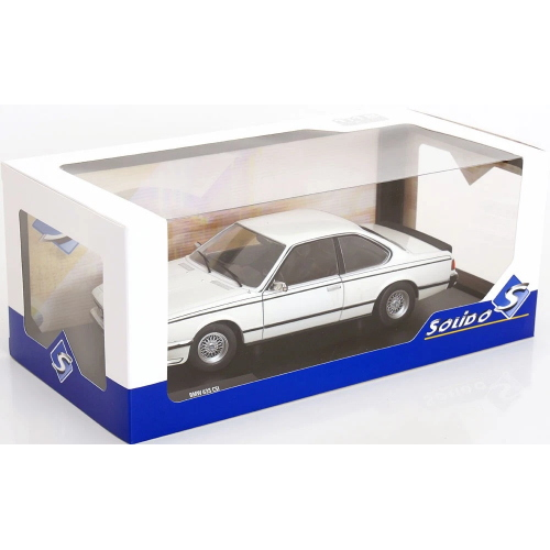 BMW HARTGE 635 CSi (E24) 1984 WHITE 1:18 Solido Auto Stradali Modellino