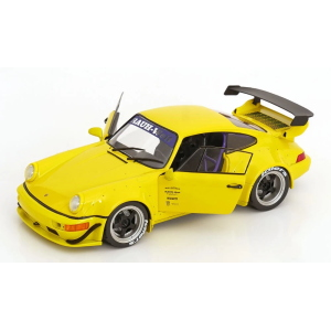 PORSCHE RWB BODYKIT NATALI YELLOW 2023 1:18 Solido Auto Stradali Modellino