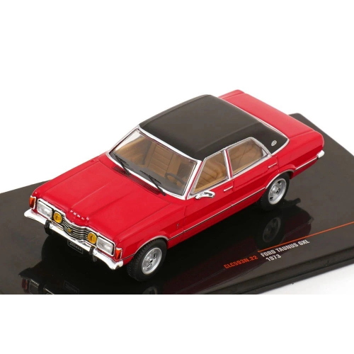 FORD TAUNUS GXL 1973 RED 1:43 Ixo Model Auto Stradali Modellino
