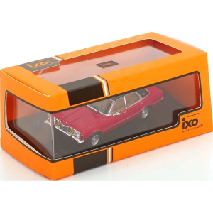 FORD TAUNUS GXL 1973 RED 1:43 Ixo Model Auto Stradali Modellino