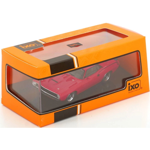 PLYMOUTH BARRACUDA 1970 RED 1:43 Ixo Model Auto Stradali Modellino