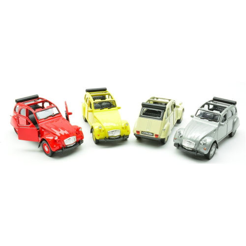 CITROEN 2CV (CONVERTIBLE) (1 Modellino) Cm 10 Welly Modellismo Giocattolo Modellino