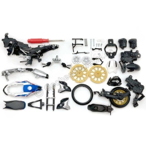 MOTO BMW R1250 GS KIT 1:12 Maisto Kit Moto Modellino