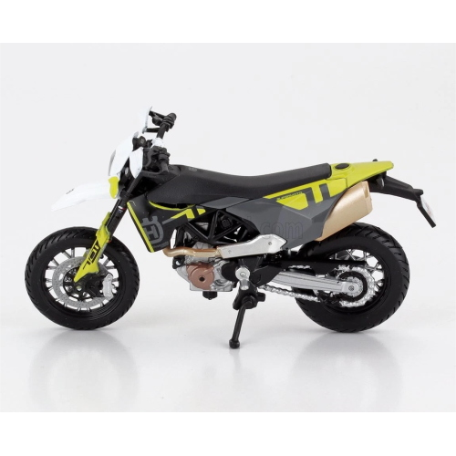 HUSQUARNA HUSKY 701 SUPERMOTO 2023 BLACK 1:18 Maisto Moto Modellino