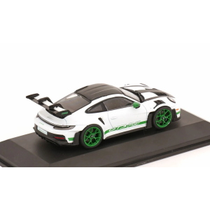 PORSCHE 911 (992) GT3 RSTRIBUTE TO CARRERA RS 2023 WHITE/GREEN 1:43 Solido Auto Stradali Modellino