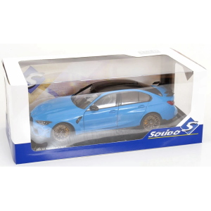 BMW M3 PERFORMANCE PARTSDAYTONA BEACH BLUE 2024 1:18 Solido Auto Stradali Modellino