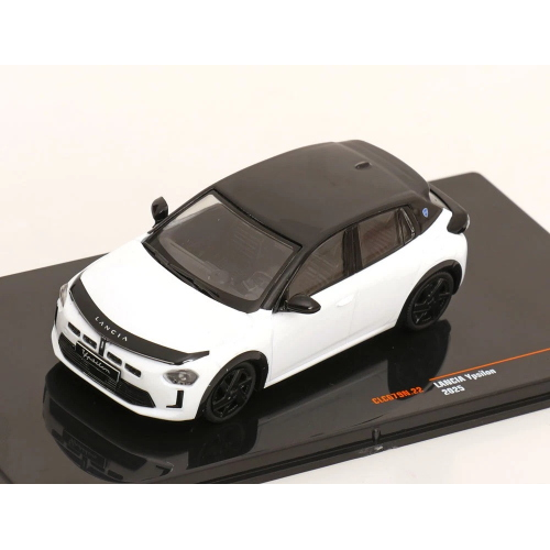LANCIA YPSILON 2025 WHITE/BLACK 1:43 Ixo Model Auto Stradali Modellino