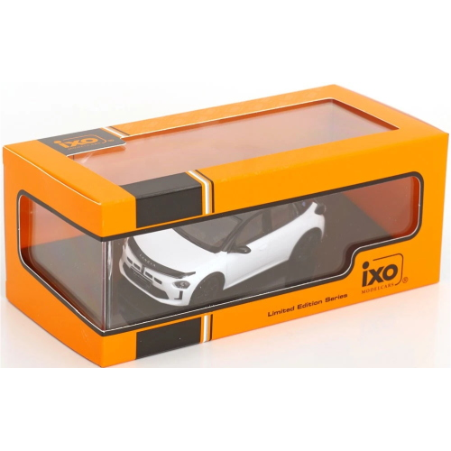LANCIA YPSILON 2025 WHITE/BLACK 1:43 Ixo Model Auto Stradali Modellino