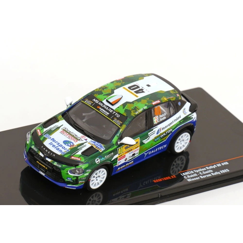 LANCIA YPSILON HF N.40 RALLY4 BARUM 2025 RAHILL-SMITH 1:43 Ixo Model Auto Rally Modellino