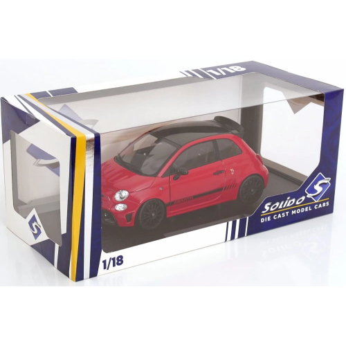 FIAT F595 ABARTH SOLIDO WORKS 2023 RED SOLIDO WORKS 1:18 Solido Auto Stradali Modellino