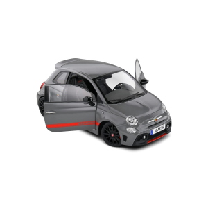 FIAT NUOVA 500 ABARTH 695 XSR YAMAHA EDITION 2022 GREY 1:18 Solido Auto Stradali Modellino