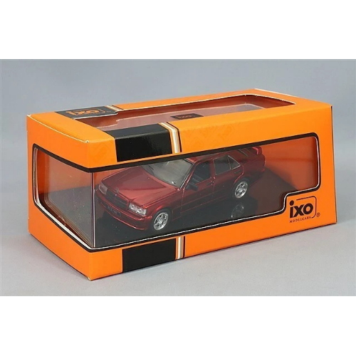 MERCEDES 190 E 2.3 16V 1984 RED 1:43 Ixo Model Auto Stradali Modellino