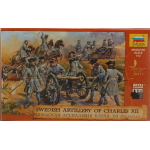 SWEDISH ARTILLERY OF CHARLES XII KIT 1:72 Zvezda Kit Figure Militari Modellino