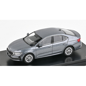 SKODA OCTAVIA IV FL 2024 SILVERGUN 1:43 Abrex Auto Stradali Modellino