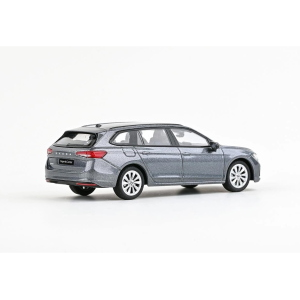 SKODA SUPERB IV COMBI 2023 GRAPHITE METALLIC 1:43 Abrex Auto Stradali Modellino