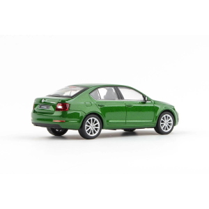 SKODA OCTAVIA III 2013 GREEN 1:43 Abrex Auto Stradali Modellino