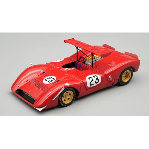 FERRARI 612 CAN-AM N.23 LAS VEGAS 1968 C.AMON 1:43 Tecnomodel Auto Competizione Modellino