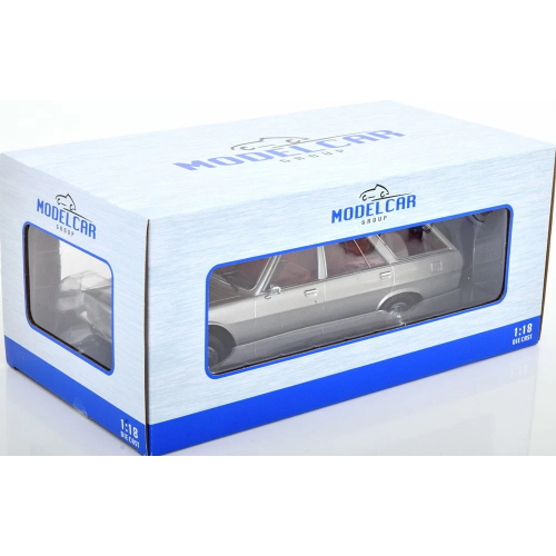 PEUGEOT 504 BREAK 1976 SILVER 1:18 ModelCarGroup Auto Stradali Modellino