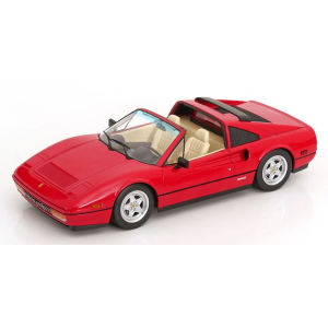FERRARI 328 GTS US VERSION BEVERLY HILLS COP II 1985 RED 1:18 KK Scale Auto Stradali Modellino