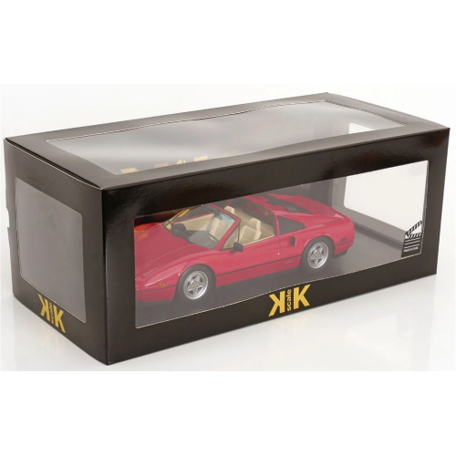 FERRARI 328 GTS US VERSION BEVERLY HILLS COP II 1985 RED 1:18 KK Scale Auto Stradali Modellino