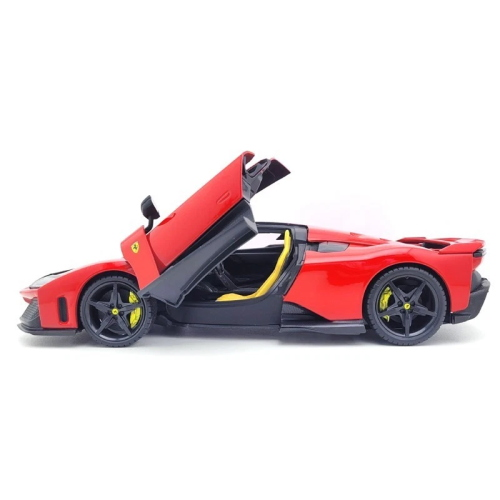 FERRARI F80 2024 RED SIGNATURE 1:18 Burago Auto Stradali Modellino