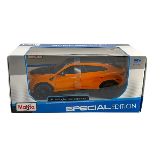 LAMBORGHINI URUS PERFORMANTE 2023 ORANGE 1:24 Maisto Auto Stradali Modellino