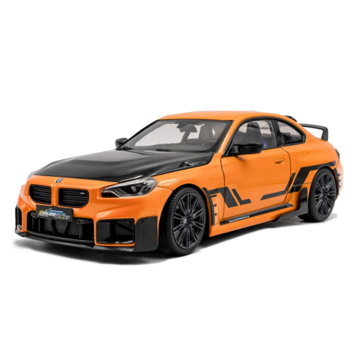 BMW M2 PERFORMANCE PARTS 2024 SOLIDO WORKS ORANGE 1:18 Solido Auto Stradali Modellino