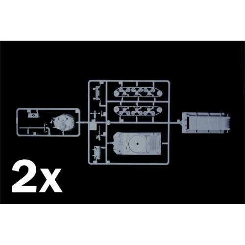 SHERMAN M4 A3 KIT 1:72 Italeri Kit Mezzi Militari Modellino