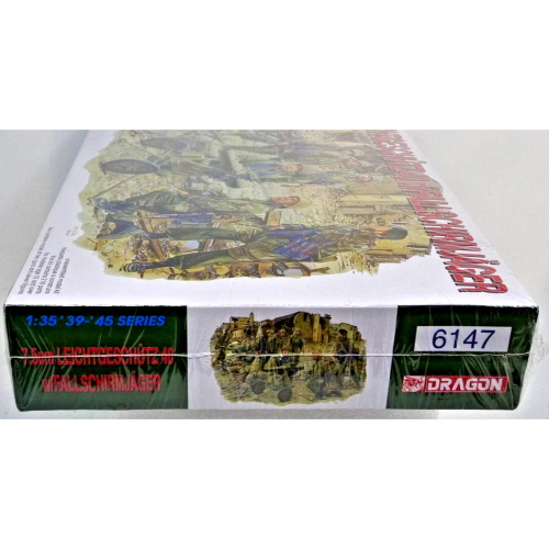 7,5 cm LEICHTGESCH 40 WITH CREW KIT 1:35 Dragon Kit Figure Militari Modellino
