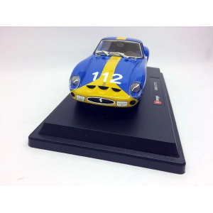 FERRARI 250 GTO N.112 9th TARGA FLORIO 1964 U.NORINDER-P.TROBERG 1:24 Burago Auto Competizione Modellino