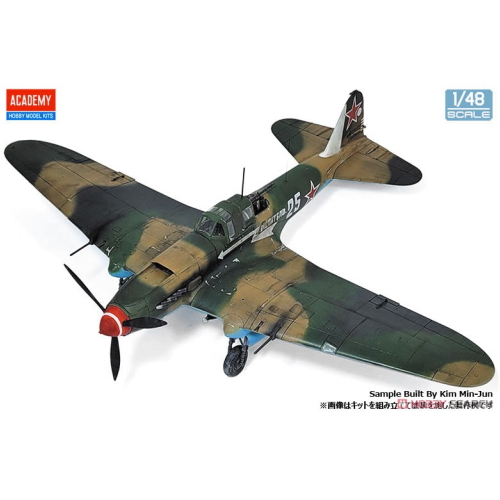 IL-2m3 BERLIN 1945 KIT 1:48 Academy Kit Aerei Modellino