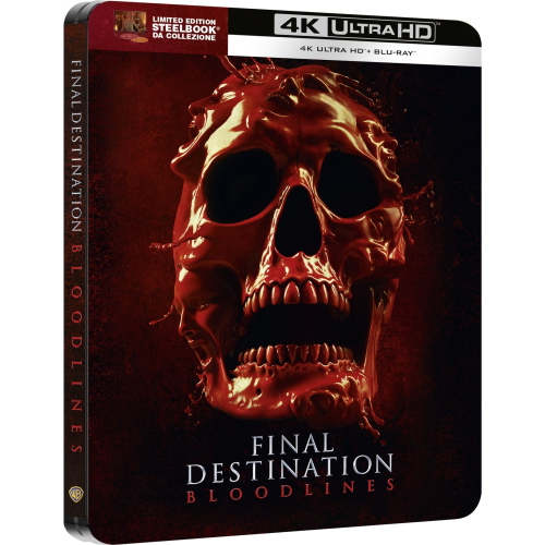 FINAL DESTINATION BLOODLINES STEELBOOK 3 'ALT SKULL' (4K ULTRA HD + BLU-RAY)