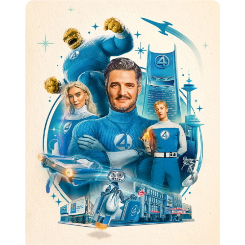 FANTASTICI 4 (I) - GLI INIZI (STEELBOOK) (4K ULTRA HD + BLU-RAY HD)
