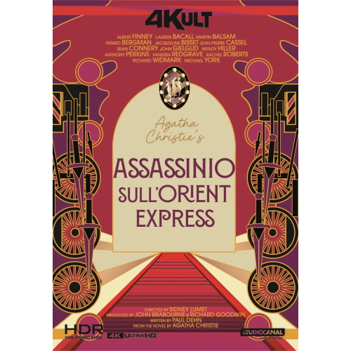 ASSASSINIO SULL'ORIENT EXPRESS (1974) (4K ULTRA HD + BLU-RAY HD)