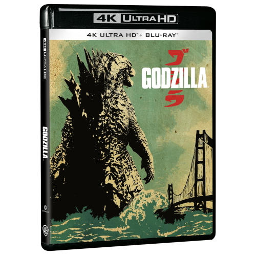 GODZILLA (2014) (4K ULTRA HD + BLU RAY)