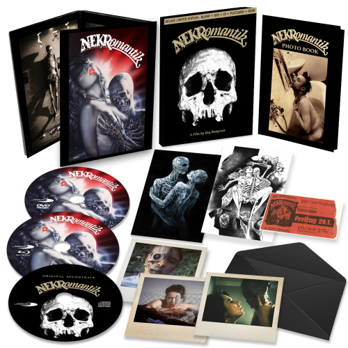 NEKROMANTIK (DELUXE LIMITED EDITION BLU-RAY + DVD + CD + BOOK + POSTCARDS)