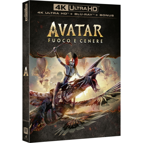 AVATAR: FUOCO E CENERE (4K ULTRA HD + 2 BLU-RAY HD)