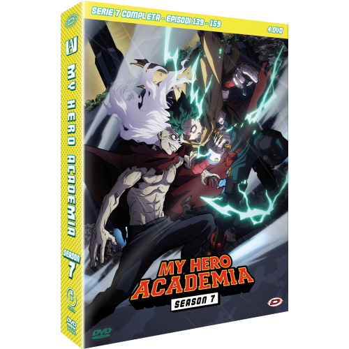 MY HERO ACADEMIA - STAGIONE 07 THE COMPLETE SERIES (EPS.139-159) (4 DVD)