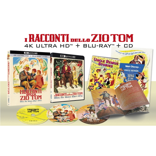 RACCONTI DELLO ZIO TOM (I) (COLLECTOR'S EDITION) (4K ULTRA HD + BLU-RAY + CD)
