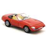 FERRARI 365 GTS/4 DAYTONA SPIDER 1971 RED 1:87 Brekina Auto Stradali Modellino