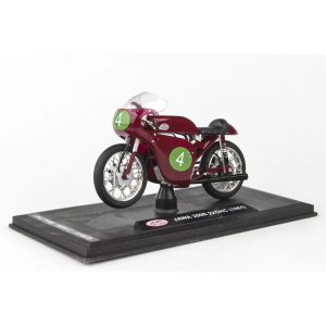 JAWA 250R 2xOHC N.4 BRNO 1961 HAVEL 1:18 Abrex Moto Modellino