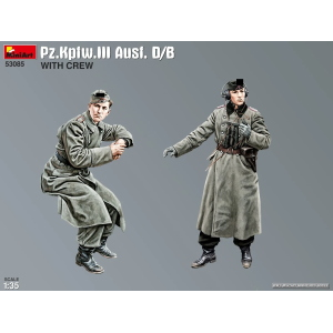 PZ.KPFW.III AUSF. D/B WITH CREW KIT 1:35 Miniart Kit Mezzi Militari Modellino