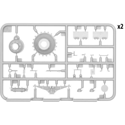 PZ.KPFW.III AUSF. D/B WITH CREW KIT 1:35 Miniart Kit Mezzi Militari Modellino