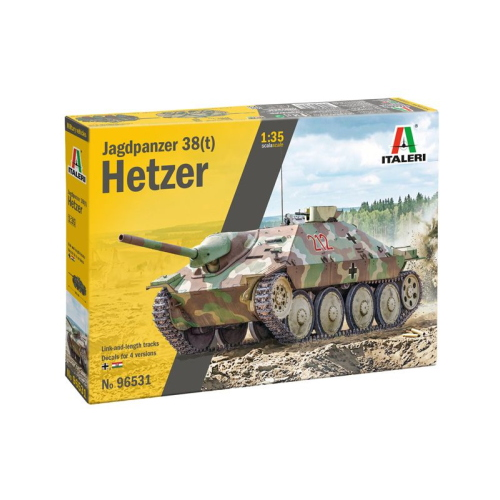 JAGDPANZER 38 (T) HETZER KIT 1:35 Italeri Kit Mezzi Militari Modellino
