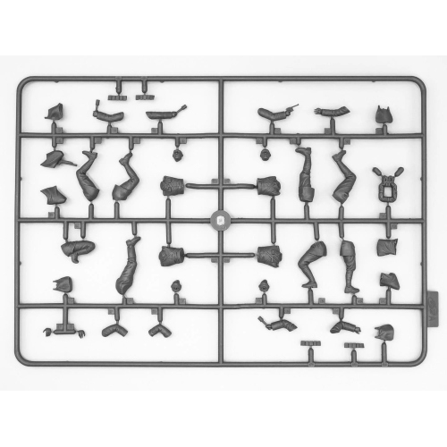 LOS, LOS, LOS ATTACKE! VORWARTS! MARSCH! FIGURES KIT 1:35 ICM Kit Figure Militari Modellino