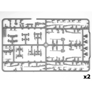 LOS, LOS, LOS ATTACKE! VORWARTS! MARSCH! FIGURES KIT 1:35 ICM Kit Figure Militari Modellino