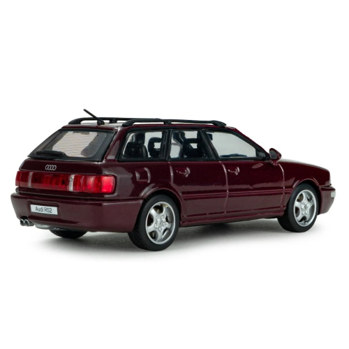 AUDI AVANT RS2 RUBY RED 1995 1:43 Solido Auto Stradali Modellino