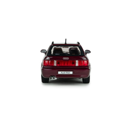 AUDI AVANT RS2 RUBY RED 1995 1:43 Solido Auto Stradali Modellino
