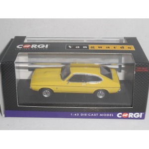 FORD CAPRI MKII 1.6L YELLOW 1:43 Vanguards Auto Stradali Modellino