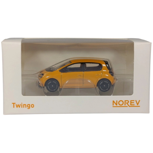 RENAULT TWINGO 2026 MANGO YELLOW 1:64 Norev Auto Stradali Modellino